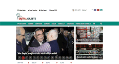 Desktop Screenshot of dijitalgazete.com
