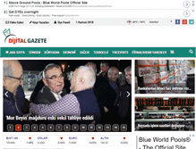 Tablet Screenshot of dijitalgazete.com